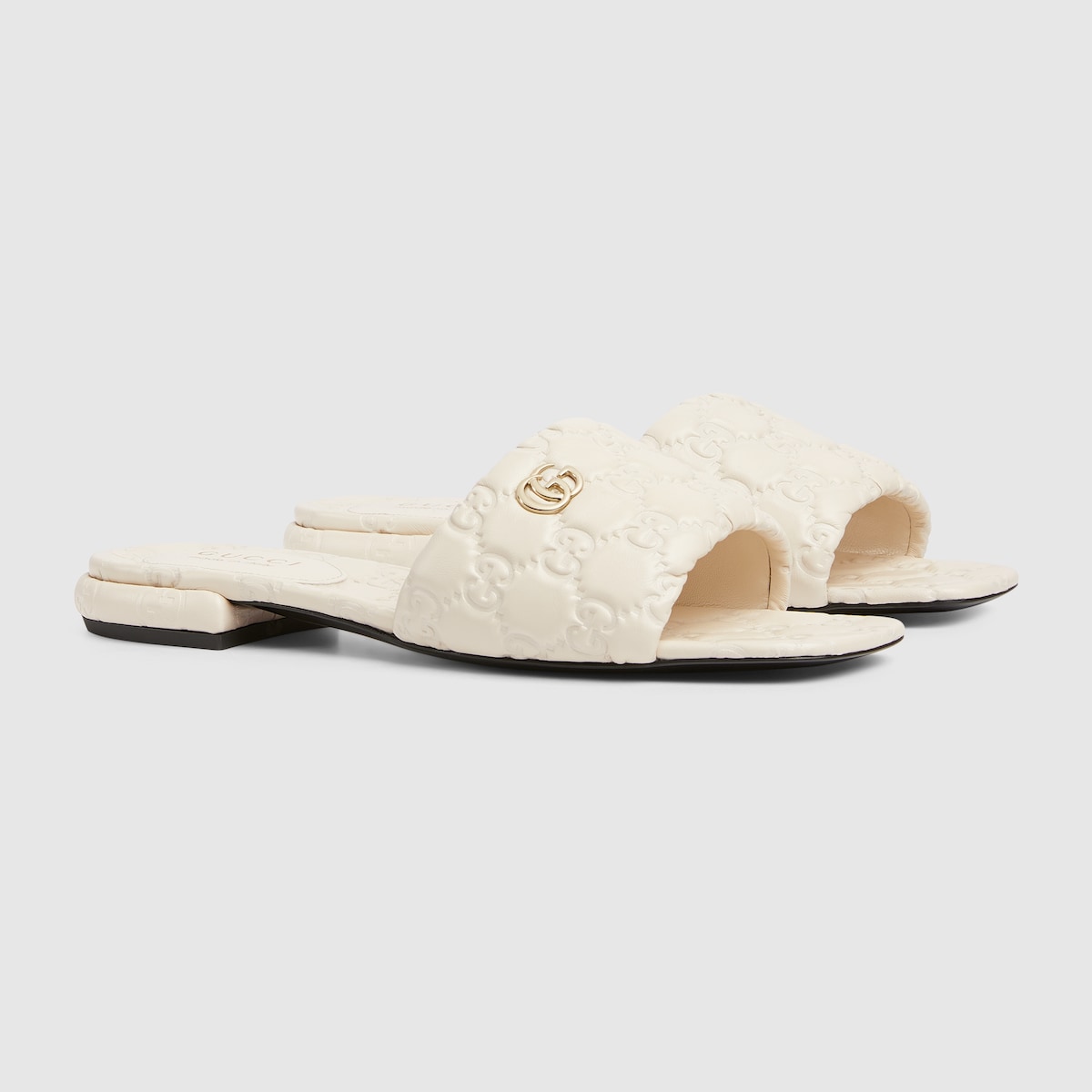Gucci Women’s slide sandal with Double G - Image 6